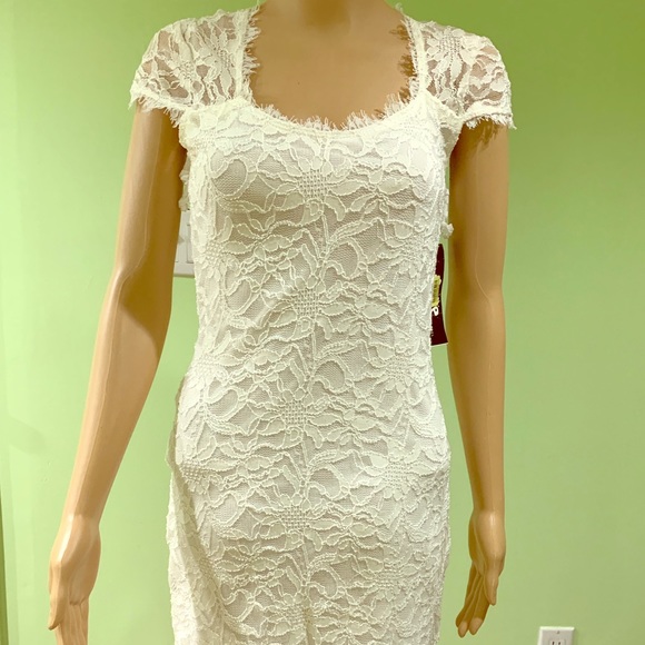 NWT Gorgeous White Dress - Picture 2 of 5